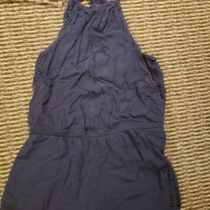 Navy blue romper size m